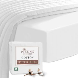 Pizuna 100% Cotton Fitted Sheets Ki...