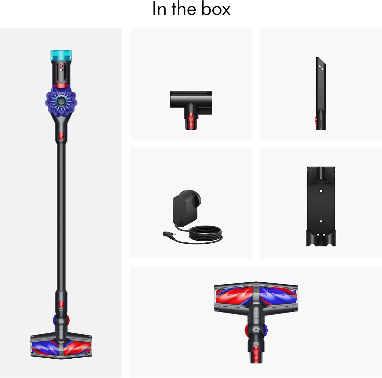Dyson V10 Konical™ Cordless Vacuum – 150 Air Watts, Powerful Suction, Anti‑Tangle Technology, Detects Invisible Dust, 2‑in‑1 Floor & Handheld - Image 3