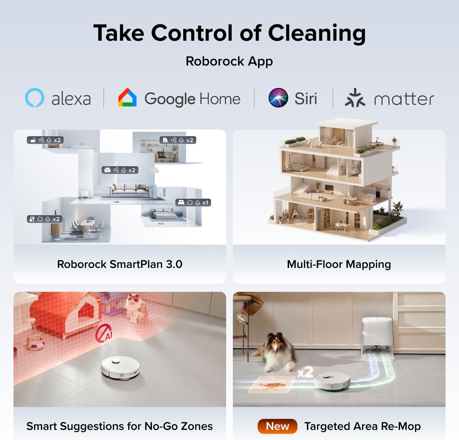 roborock Qrevo 2 Pro Robot Vacuum Cleaner with Mop, 25,000 Pa HyperSuction - Image 9