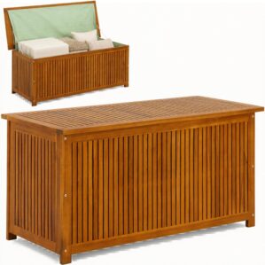 CASARIA® Wooden Garden Storage Box...