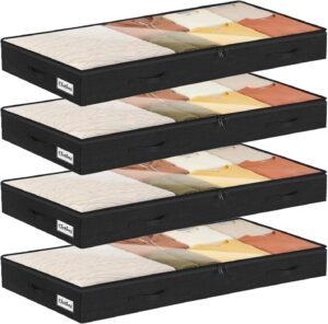 10cm Tall 4 Pack Underbed Storage B...