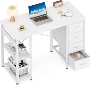 Coleshome Small Computer Desk with ...