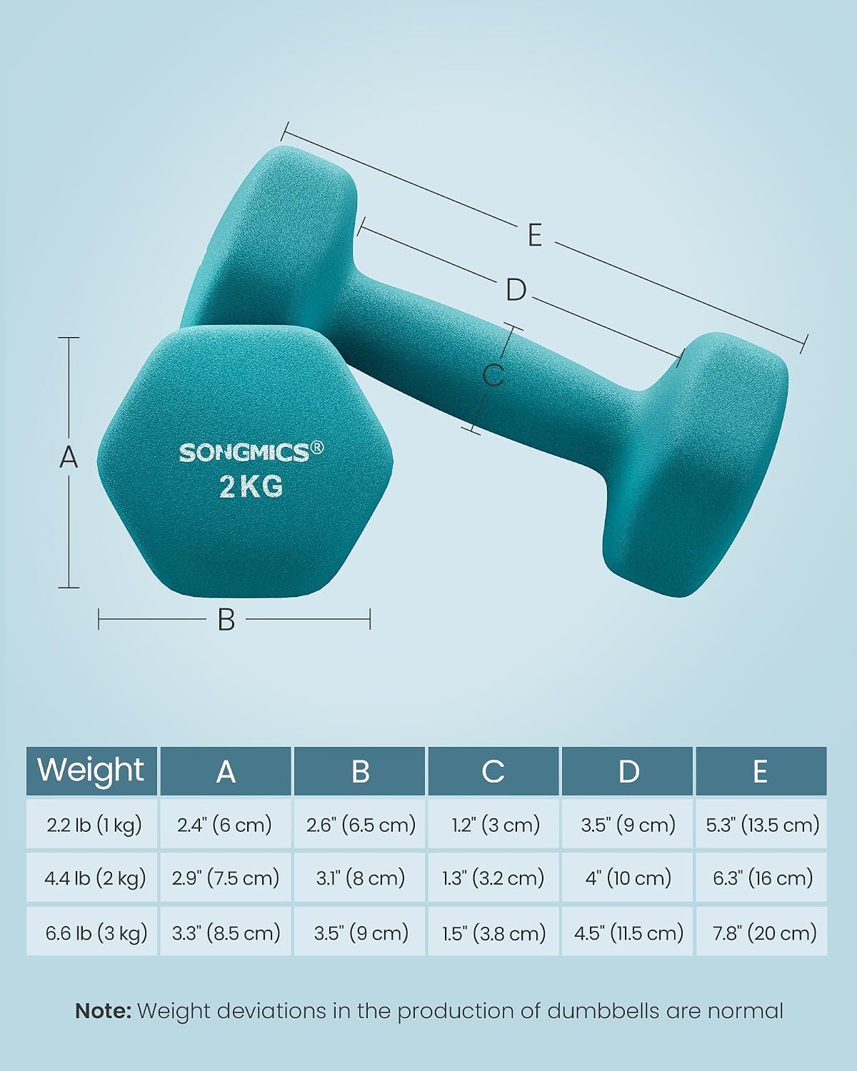 SONGMICS Weight Lifting Dumbbell Kit with Storage Stand, for Fitness, Vinyl Coated - Image 7