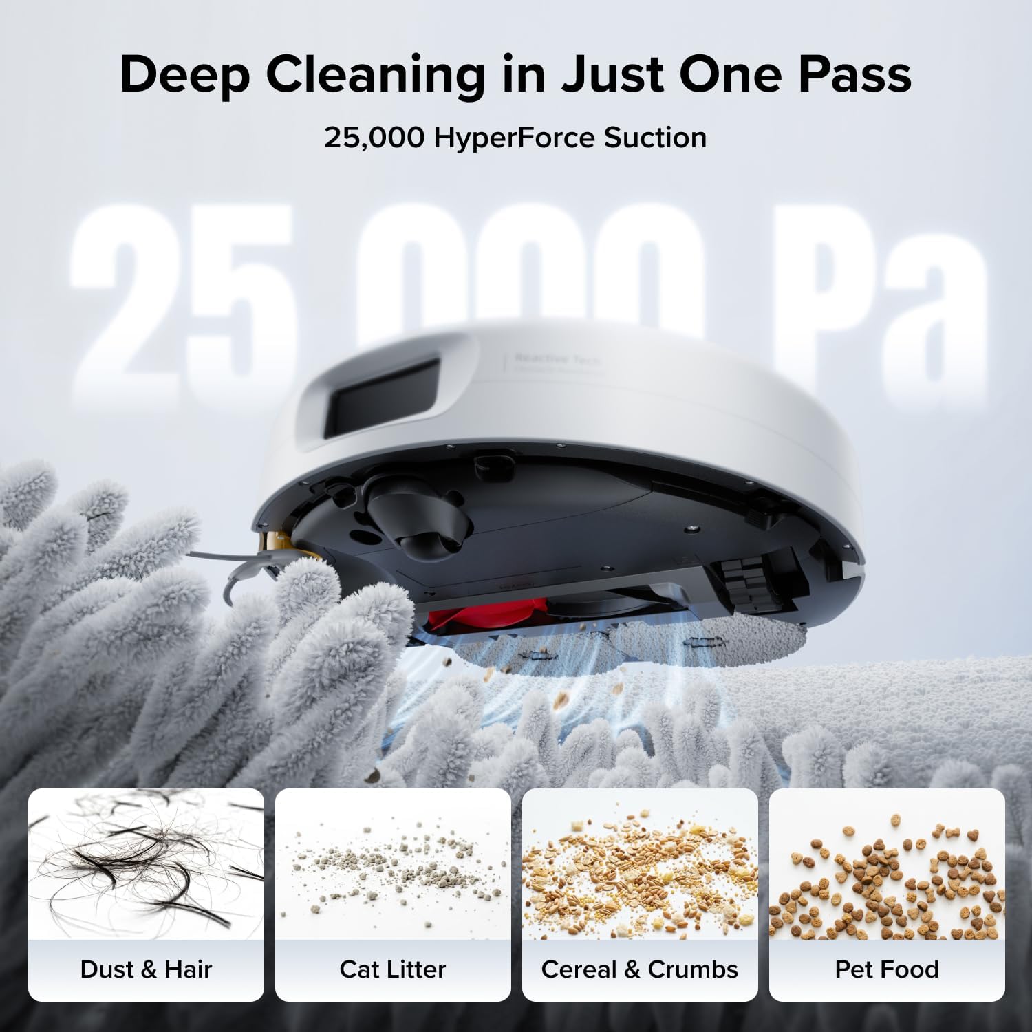 roborock Qrevo 2 Pro Robot Vacuum Cleaner with Mop, 25,000 Pa HyperSuction - Image 2