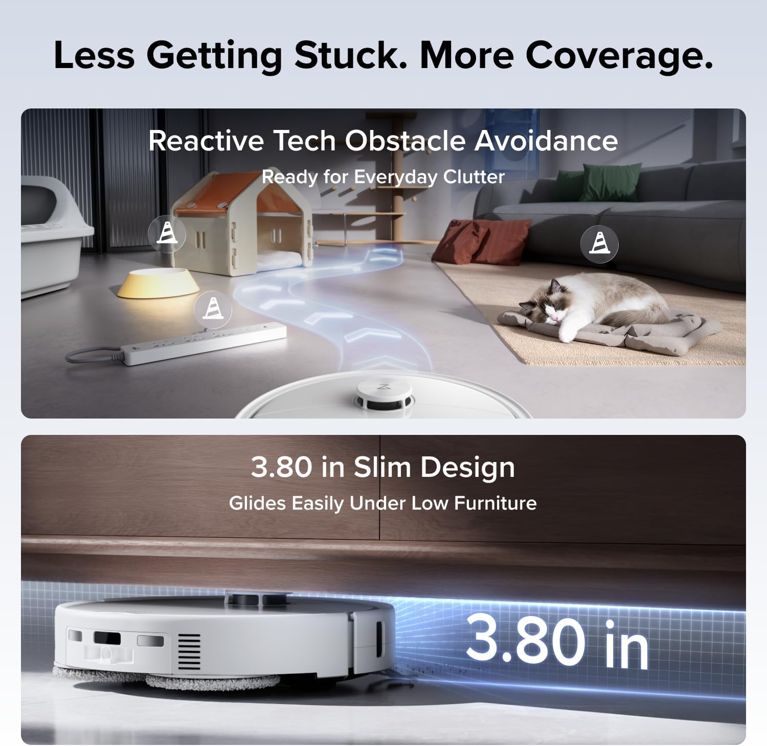roborock Qrevo 2 Pro Robot Vacuum Cleaner with Mop, 25,000 Pa HyperSuction - Image 7