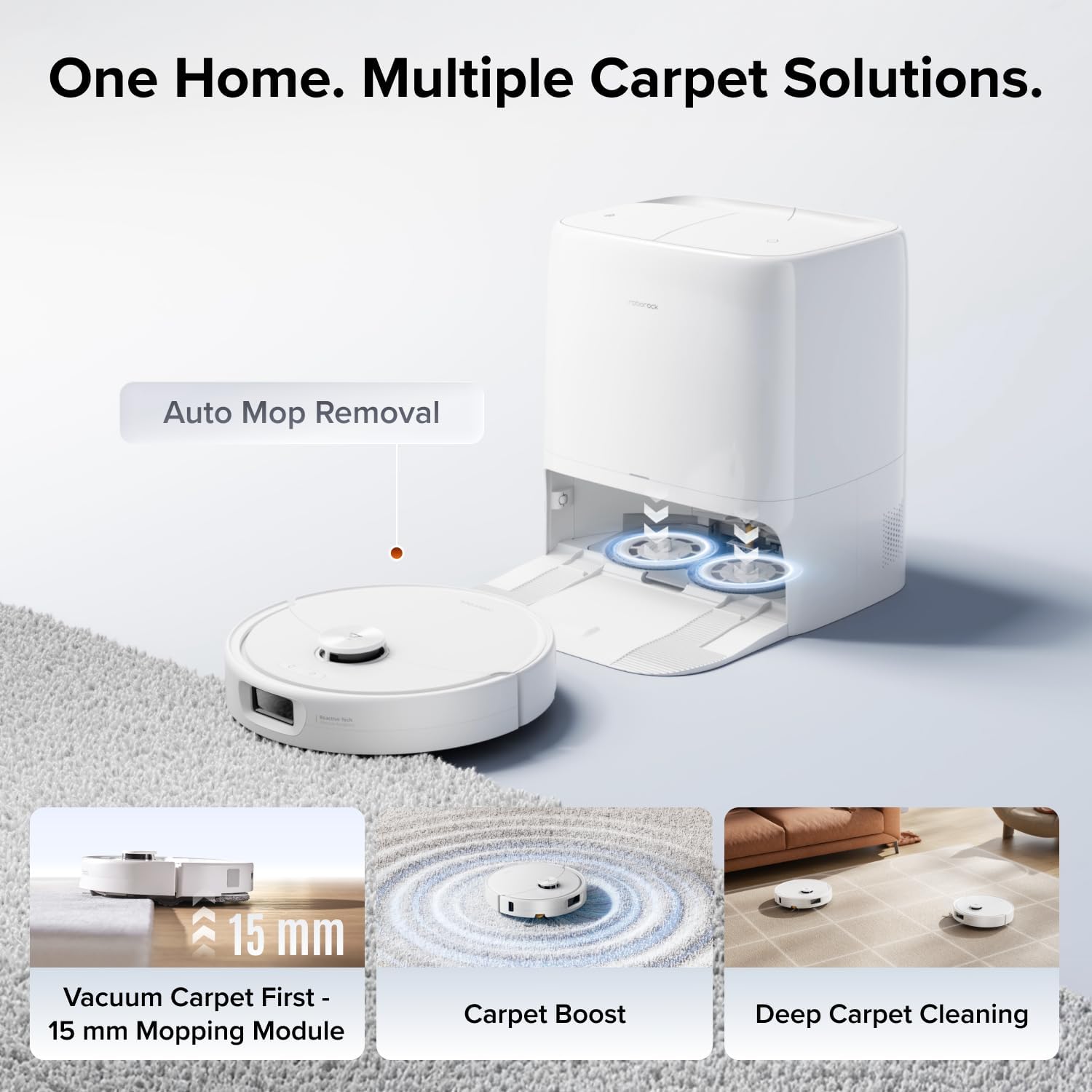 roborock Qrevo 2 Pro Robot Vacuum Cleaner with Mop, 25,000 Pa HyperSuction - Image 5