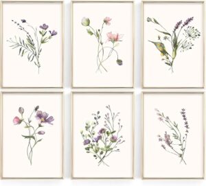 CozyPrints Watercolour Botanical Wa...