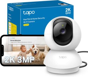 Tapo C210 2K 3MP Pan/Tilt Indoor Se...