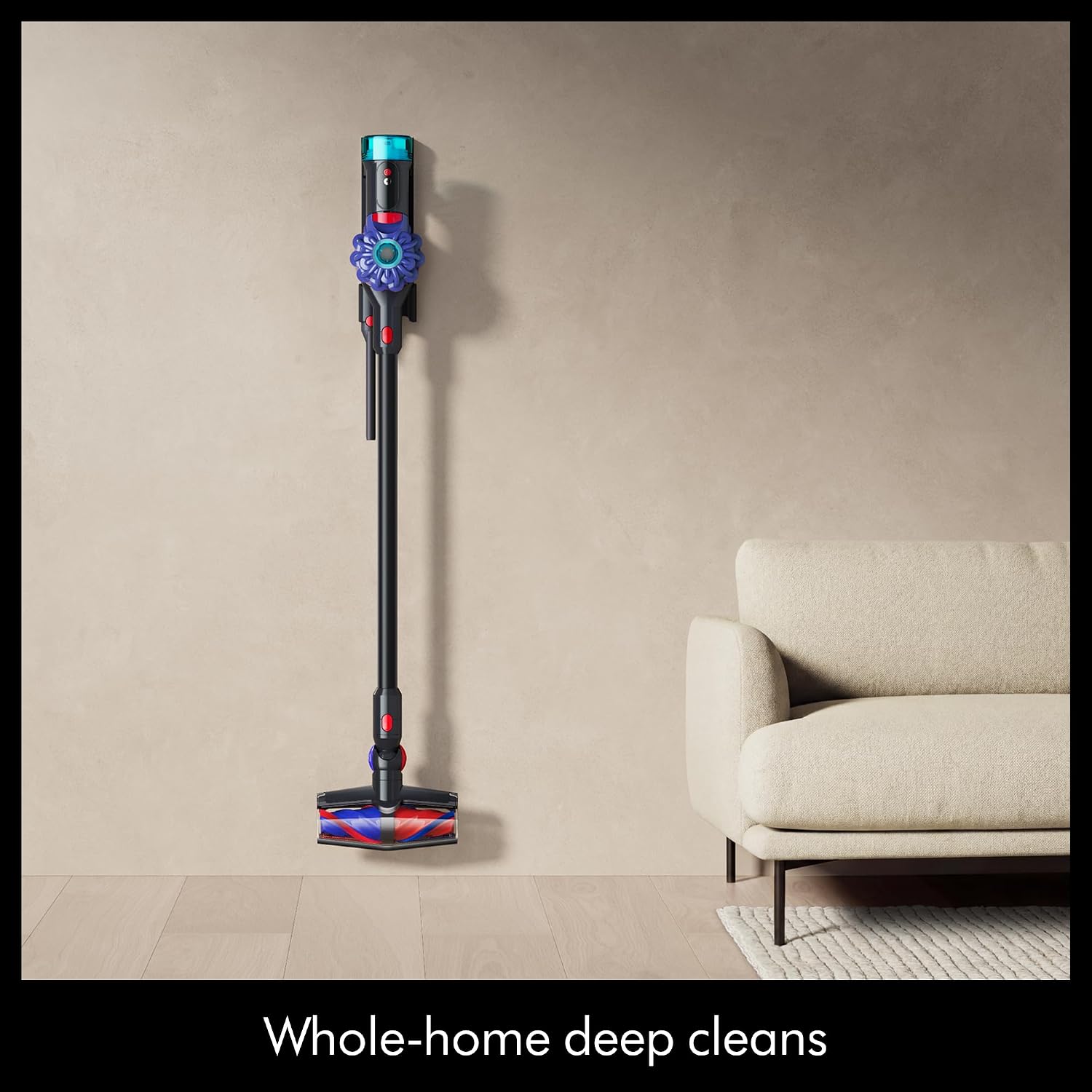 Dyson V10 Konical™ Cordless Vacuum – 150 Air Watts, Powerful Suction, Anti‑Tangle Technology, Detects Invisible Dust, 2‑in‑1 Floor & Handheld - Image 6