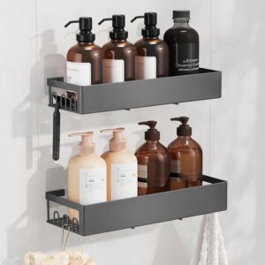 SONGMICS Shower Caddy, 2 Pack Steel...