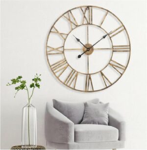 YORKING Large Vintage Wall Clock wi...