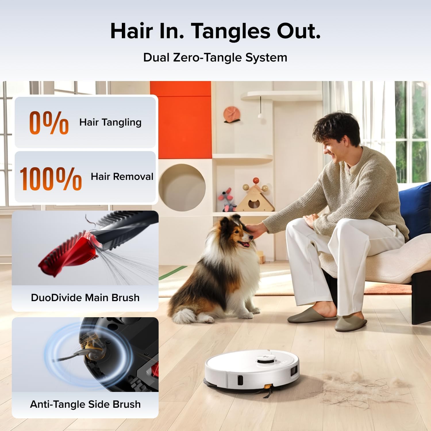 roborock Qrevo 2 Pro Robot Vacuum Cleaner with Mop, 25,000 Pa HyperSuction - Image 4