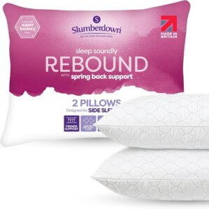 Slumberdown Rebound Pillows 2 Pack ...