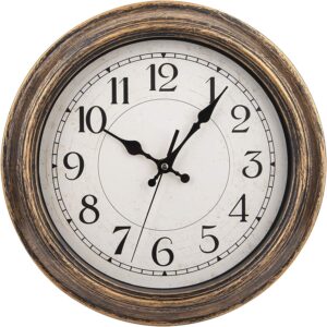 WUWEOT 12-Inch Retro Wall Clock, Vi...