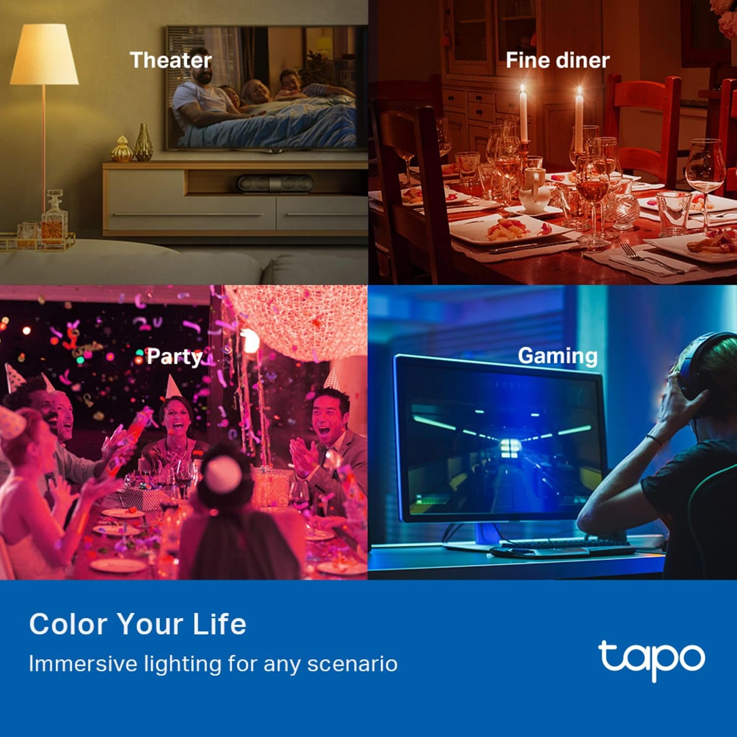 Tapo L510B(2-Pack) B22 Smart Bulb Warm White Dimmable LED Light Bulb - Image 7