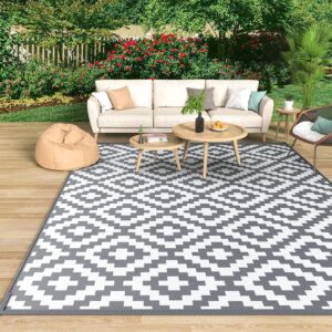 MOKANI Outdoor Rug for Patios Water...
