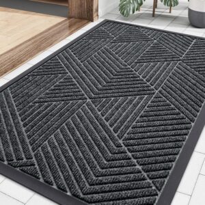 smiry Heavy Duty Door Mat, Non Slip...