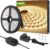 Lepro 5M LED Strip Light, Warm White 3000K, 1650LM 15W, Dimmable, Stick on