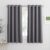 PONY DANCE Blackout Curtains for Bedroom, Grey, 2 Panels, 46 x 54 Inch