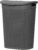 60L Laundry Basket with Lid – Large Plastic Washing Basket with Handles – Heavy-Duty Rattan Laundry Bin Hamper Clothes Storage Organiser for Bedroom & Bathroom – Grey, 60 Litre