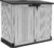 Keter Store It Out Nova Outdoor Garden Furniture Storage Shed Light Grey with Dark Grey Lid | Fade Free | All Weather Resistant | Safe and Secure | Zero Maintenance | 5 year Warranty