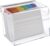 OSCO Medium Clear Acrylic Index Box, A to Z Divider Tabs, 100 Lined Revision Cards, Ruled Flash, Recipe Notes, Office Contacts Filing, Holds 6″ × 4″ Card (148 × 105 mm)
